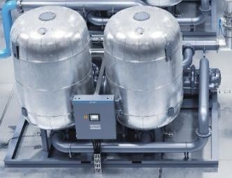 Stabiel dauwpunt bij volle belasting met droogmachines BD150+
