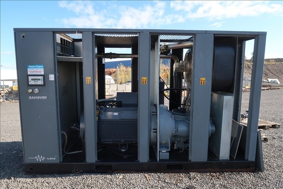 Maximaliseer uw bedrijfsmogelijkheden met Atlas GA Series GA315VSD High-Efficiency Industrial Equipment