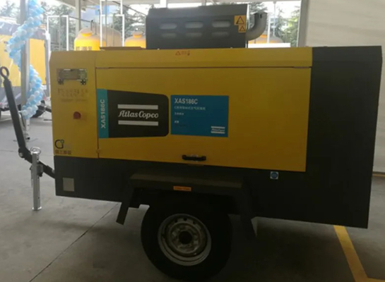 Draagbare compressor XAS186C voor luchtcompressieoplossingen met hoge prestaties