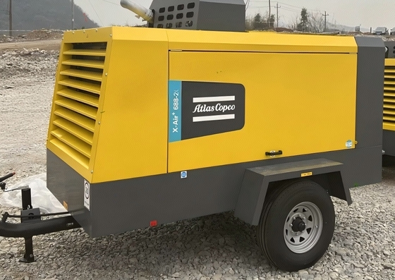 Gele Draagbare Compressor X-AIR+688-20 De Ultieme Oplossing voor Draagbare en Krachtige Luchtcompressie