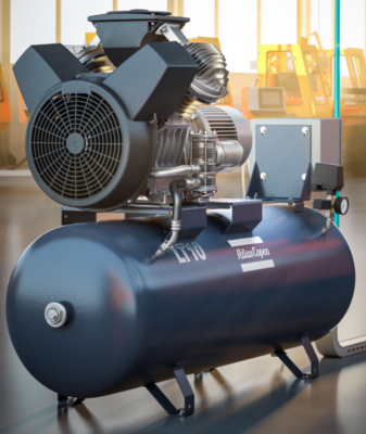 Atlas LT10 Rotary Screw Air Compressor 7,5 kW 50hz 68-83 DB ((A))