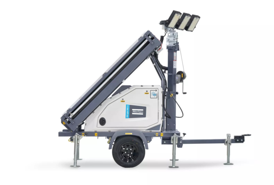 Vind de perfecte elektrische lichtmast HiLight MS4 voor uw industriële verlichtingsbehoeften en gegarandeerde duurzaamheid