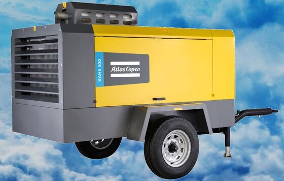 Ontslag 1200 Rpm Draagbare compressor XAHS500 Luchtcompressor met een hoge capaciteit Geschikt voor industriële en bouwomgevingen