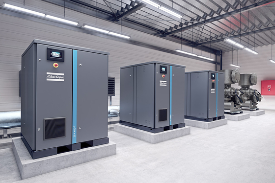 ZT55~315, ZR55~315 watergekoelde olievrije Atlas schroefluchtscompressor voor farmaceutische doeleinden