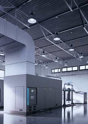 Olievrije Atlas-schroefluchtcompressor ZH355-900 voor luchttoepassingen in procesinstallaties