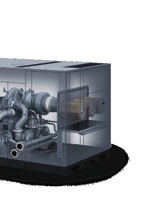 ZH1000~3150 Centrifuge Atlas Schroef Air Compressor Olievrij Atlas 50~60Hz Voor gestandaardiseerde oplossing