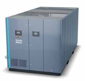 Intelligente olie-inspuitingstechnologie en IE4/IE5-motor in GA-serie GA110VSD++-GA315VSD+ Atlas-schroefluchtcompressor