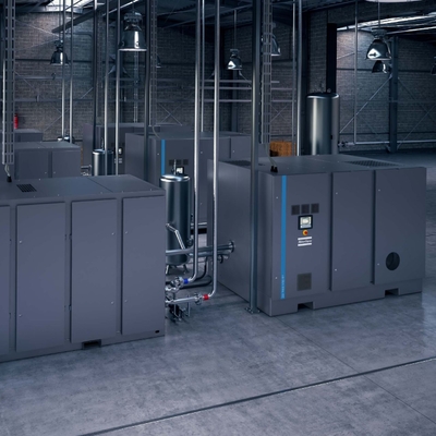 ZD Gemakkelijk te installeren en olievrij Atlas-schroefluchtcompressor voor verschillende drukverhoudingen