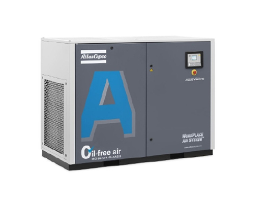 AQ 18 VSD waterinjecteerde Atlas schroef luchtcompressor 18kw 69dB