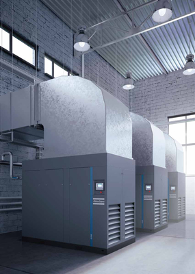 Atlas schroef olie geïnjecteerde roterende luchtcompressor G ((L) 90-355,110-355VSD Voor industriële toepassingen