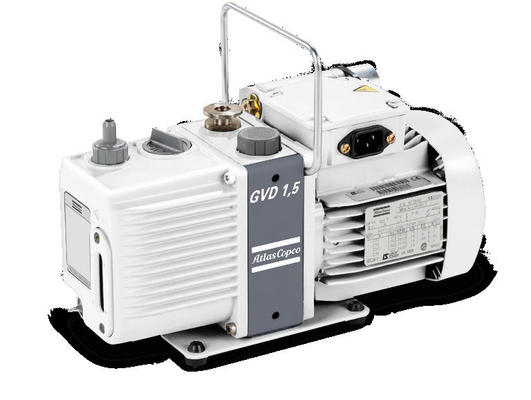 Compacte en energierijke AC-vacuümpomp GVD 1.5 met flexibele koppeling en motorkoelventilator