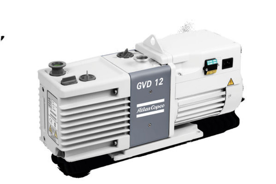 AC vacuümpomp GVD 12 met dubbele spanning / frequentie motor en elektronische start relais