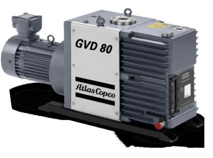 AC-vacuümpomp met volle hoogte olie zicht glas GVD 80 2 Stage olie-verzegelde draaibank