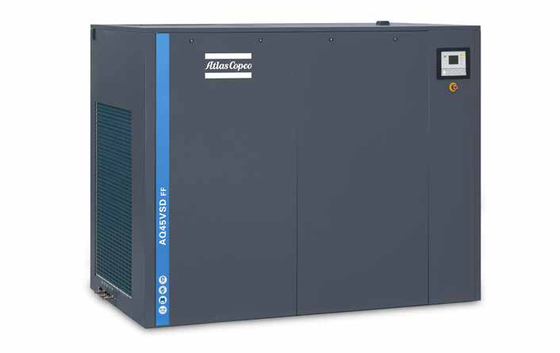 Atlas Copco olievrije schroefluchtcompressor AQ15-55 VSD