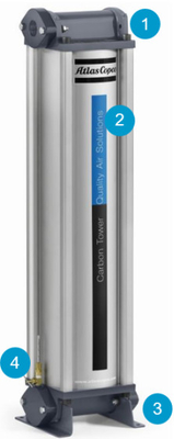 Atlas Copco Compressed Air Filters QDT 310 Bescherming van uw systemen en processen