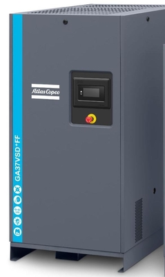 Atlas Copco GA 37 VSD++ Rotary Screw Compressor voor industriële machines met hoge prestaties