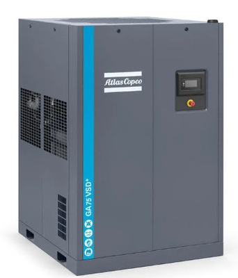 Atlas VSD Plus Rotary Screw Air Compressor GA75VSD++ met ingebouwde droger
