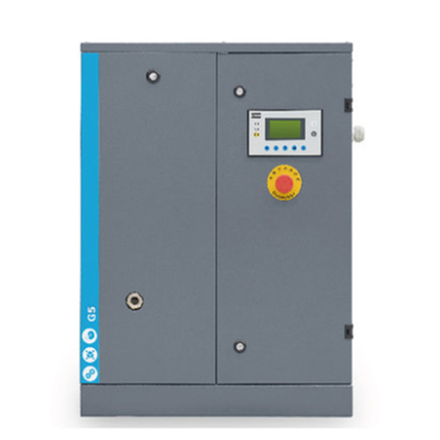 Atlas G-serie G5 gesmeerde luchtcompressor met een capaciteit van 12-13 L/s Fad