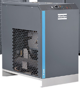 Atlas F330 koeldroger met elektronische waterafvoer voor optimale prestaties