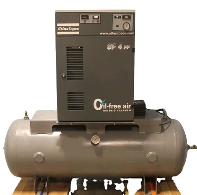 3.7KW/5HP 0 Ppm Olievrij Direct Drive Schroefluchtcompressor SF4