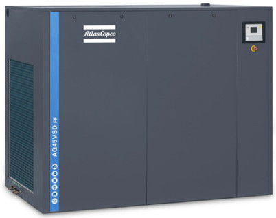 Luchtkoeling Direct Drive 45KW/60HP Olievrije schroefluchtcompressor AQ45VSD Met 0 ppm oliegehalte