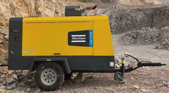 X-AIR+ 777-22 Draagbare compressor elektrisch gemaakt moeiteloos met automatische uitschakeling