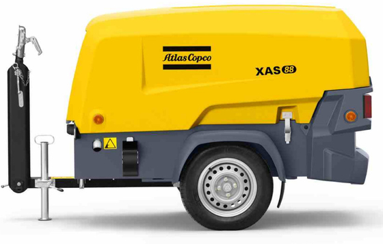 Draagbare compressor XAS 88KD 5,0 M3/min FAD voor zware toepassingen