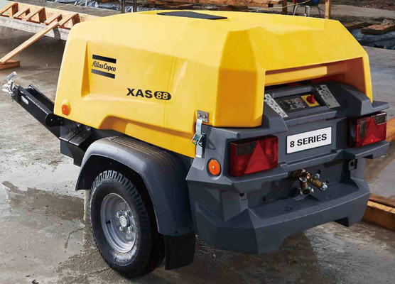 Kubota motor draagbare compressor XAS 88KD voor industriële toepassingen