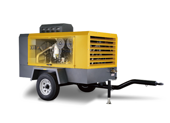 Draagbare compressor XAVS206C met 2000 kg capaciteit Geluidsniveau 80±3 DB A en 1x11/2'' Exhaustklep Heavy-Duty Design