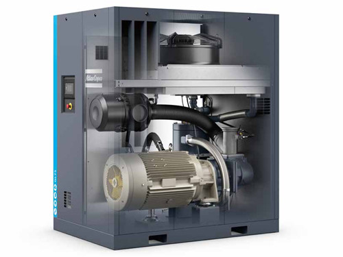 Ervaring Superieure prestaties olie geïnjecteerde roterende schroef luchtcompressor GL75 voor industriële