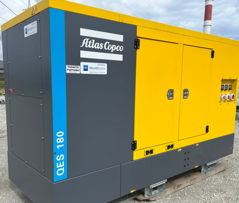 50HZ frequentiegenerator QES180 aangedreven door dieselmotorbrandstof en elektrische / terugslag startmethode