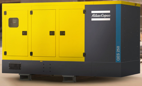 Elektrische startkraggenerator QES250 met geruisarme dieselmotor 73DB geluidsniveau