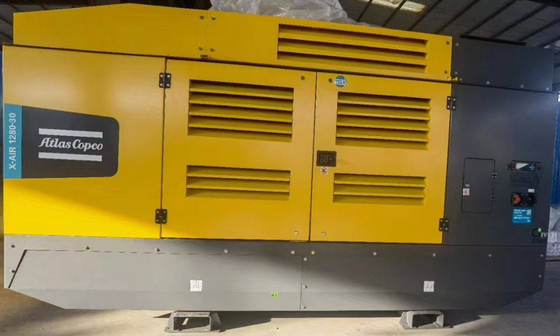 GIV-emissienormen Draagbare compressor X-AIR 1280-30 15/25/30 Bar voor industriële en on-site toepassingen
