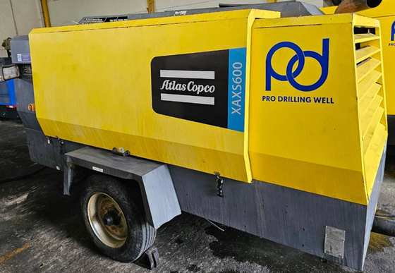 XAXS 600 draagbare compressor 17 bar 6 cilinders Duurzaam voor industriële toepassingen