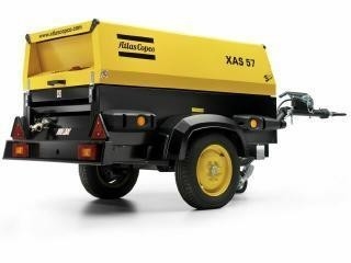 Draagbare compressor XAS57E De ultieme oplossing voor draagbare en hoogwaardige luchtcompressie