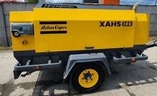 Compacte en krachtige draagbare compressor XAHS186E+ met 13 bar nominale werkdruk