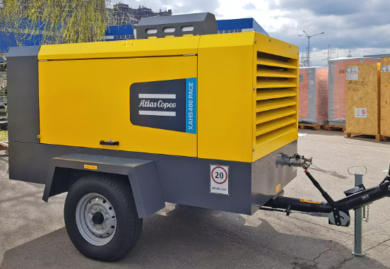 Draagbare luchtcompressor XAHS400 PACE 5-12 Bar 95KW Cummins