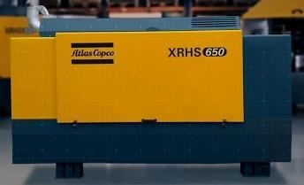 Draagbare compressor XAHS650 19 M3/min 20 bar Cummins motor