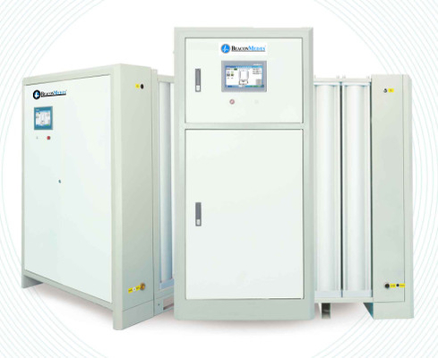 PSA van de de Zuurstofgenerator van 15m3/h Beaconmedaes Type 480kg Gewicht ISO 8573-1