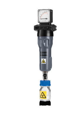 Gecomprimeerde lucht medische vacuümfilters Atlas Mv serie 60°C 140°F Temperatuur