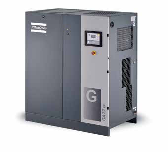 18kw Ga18+, gesmeerde olie geïnjecteerde Atlas schroef luchtcompressor Ga+ serie