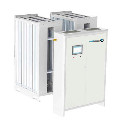 PSA van de aluminiumlegering Type Zuurstofgenerator 530×860×1780mm Grootte