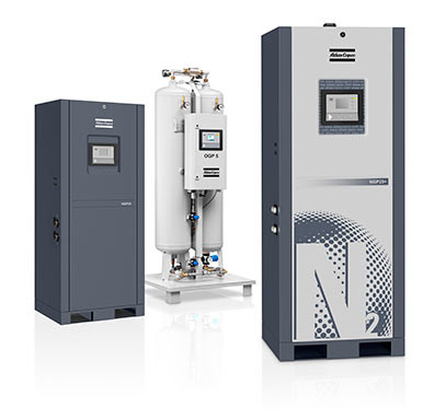 Atlas PSA stikstofgenerator All In One NGP20 99,999% 99,99% 99,95% zuiverheid