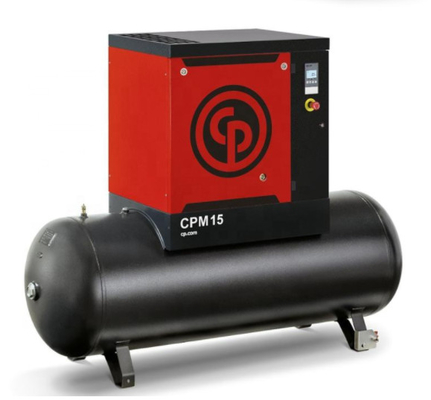 CPM10 van de de Lucht Pneumatische 7.5KW 64db (A) Lawaai Compressor van de enige Fase het Roterende Schroef van Chicago