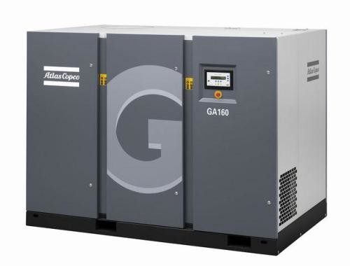 GA160+- GA250+ Atlas-schroefluchtscompressor 250kW 14 bar 10 bar type laag geluidsniveau