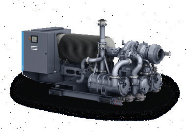 ZH1000~3150 Centrifuge Atlas Schroef Air Compressor Olievrij Atlas 50~60Hz Voor gestandaardiseerde oplossing