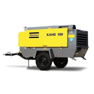 Draagbare compressor XAHS186E+ 1 Compressie niveau 13 bar Nominale werkdruk 11 M3/min FAD voor zware toepassingen