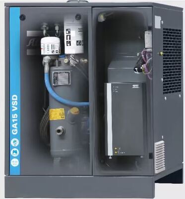 50 Hz Frequency GA Series GA15VSD van Atlas Ingebouwde droge technologie die een stabiele industriële werking en verbeterde betrouwbaarheid biedt
