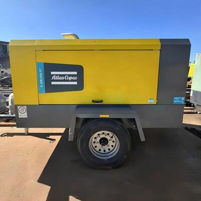 Yuchai-motor gedreven draagbare compressor X-AIR 500-17 Geschikt voor bouwterreinen en zware taken