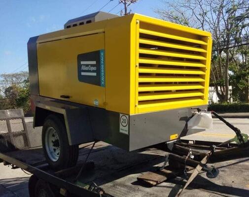 Draagbare Compressor XAVS600 PACE met Cummins Motor Type Duurzame Luchtcompressieapparatuur